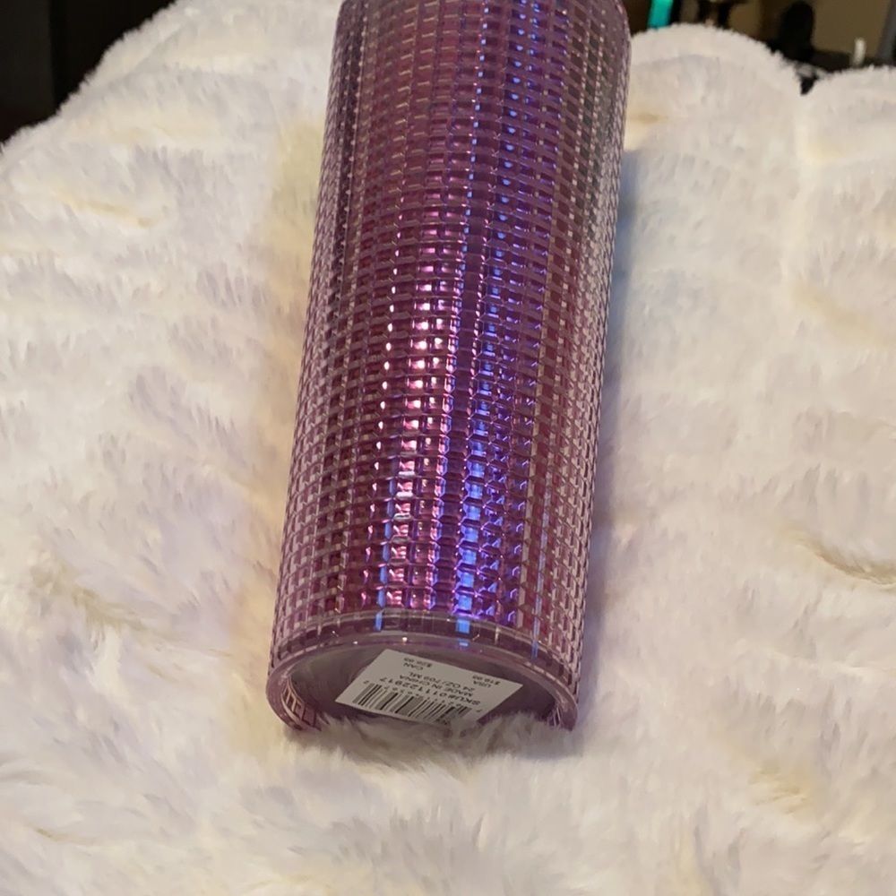 Starbucks blue pink disco Grid Ombre Tumbler - Picture 8 of 9